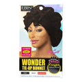 Wonder Wig Tie-Up Bonnet - Black